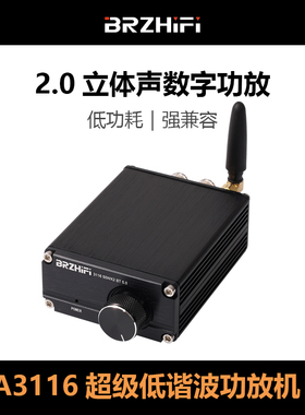【停产】HIFI级立体声数字功放机 TPA3116  50WX2 100WX2 蓝牙5.0