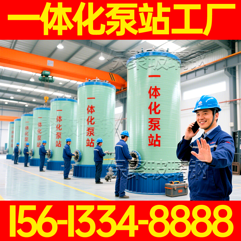 玻璃钢一体化泵站-实体工厂