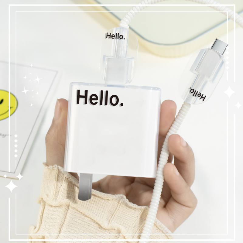 红米70e数据线充电器保护套