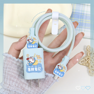 充电器数据线保护套简约硅胶新款