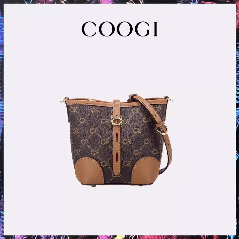 COOGI新款印花通勤大容量托特包