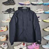 李宁2025冬季 新款 男子连帽防泼水保暖宽松鸭绒短羽绒服AYMV295