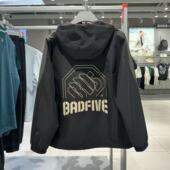 李宁男子反伍风衣2025新款 百搭简约宽松运动风衣外套AFDV005