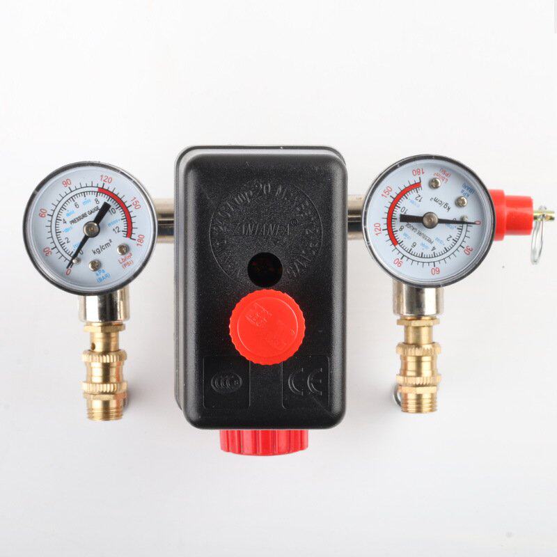 气泵配件 空压机开关 巴马支架调压阀自动压力出气总成 跨境专供