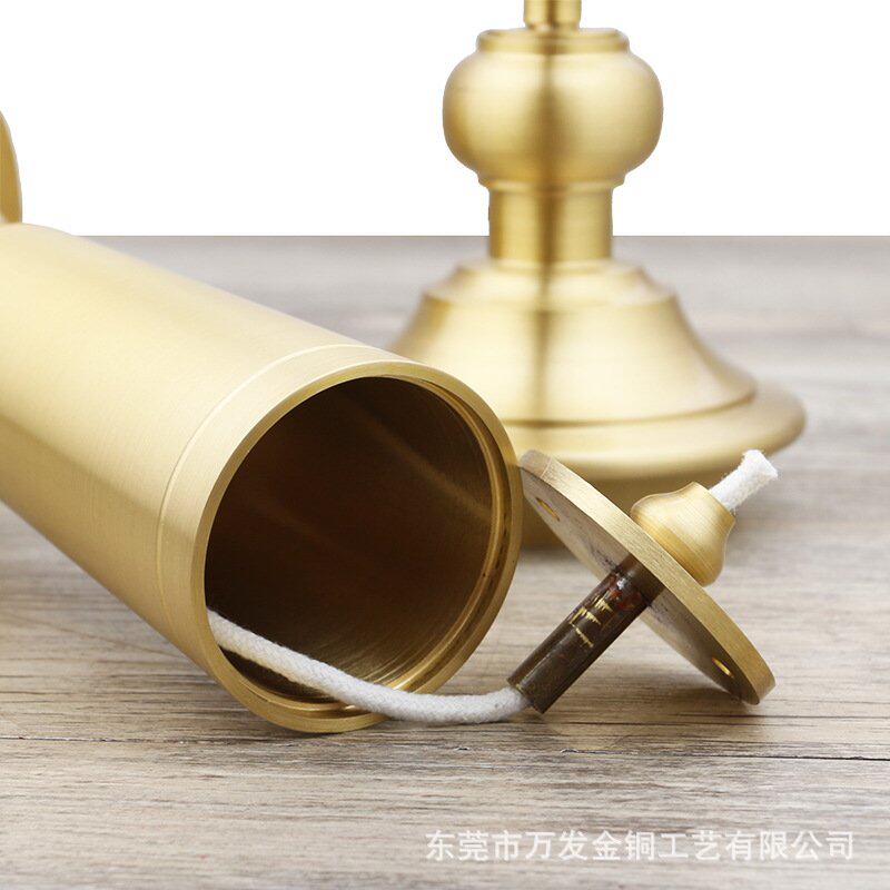 黄铜油灯长明灯烛油灯灯盏厂家 添油供灯佛具液体供佛酥油灯座