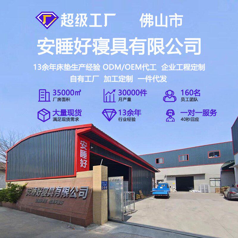 蓝思制造棕榈薄床垫乳胶1.5m榻榻米垫椰棕加硬席梦思偏硬护脊棕垫
