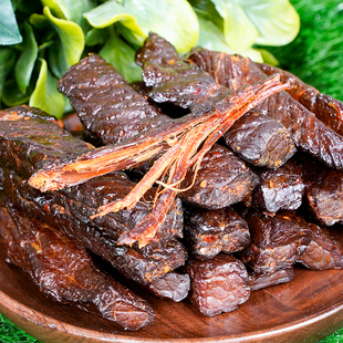 内蒙古特产鄂尔德吉风干牛肉干原味香辣孜然袋装草原正宗手撕零食