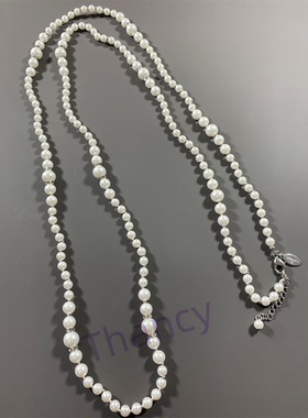 琉璃珍珠项链CHICOS打标