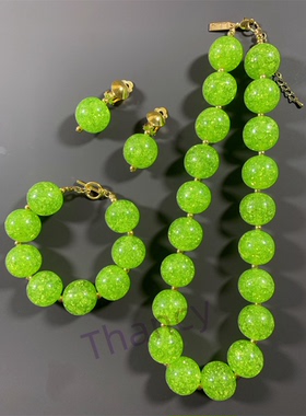 三件套装绿色LULUS打标