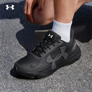 安德玛AU官方秋冬男子休闲运动鞋缓震透气舒适耐磨抓地时尚跑步鞋