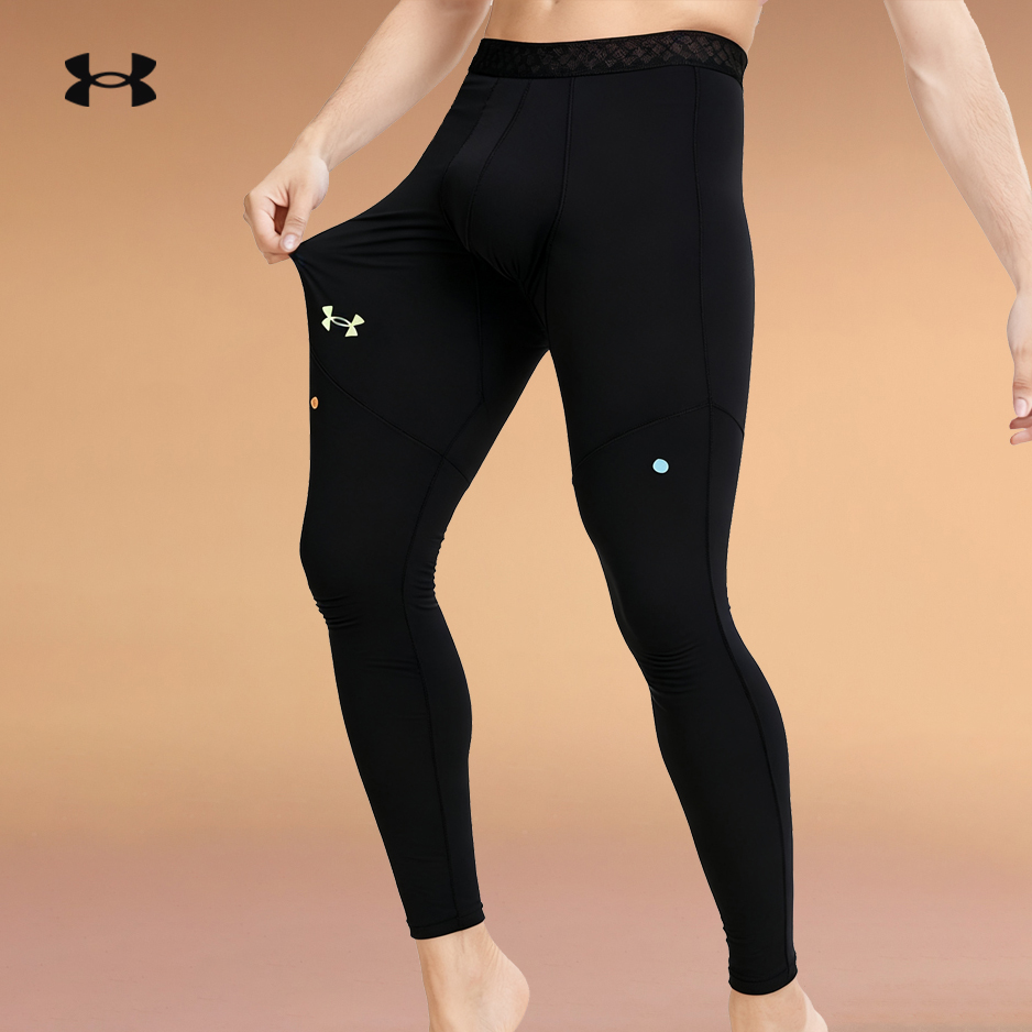 安德玛内穿男子训练弹力紧身裤