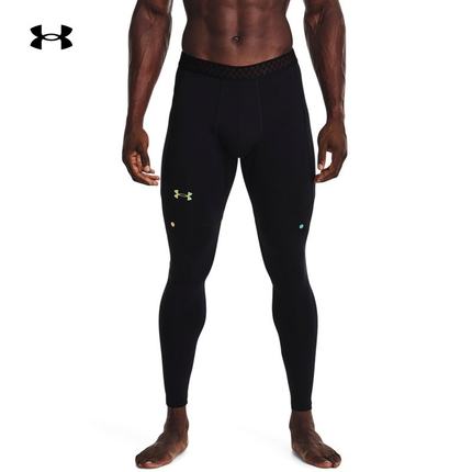 安德玛UA官方男子弹力紧身裤RUSH训练秋冬内穿运动秋裤1370315