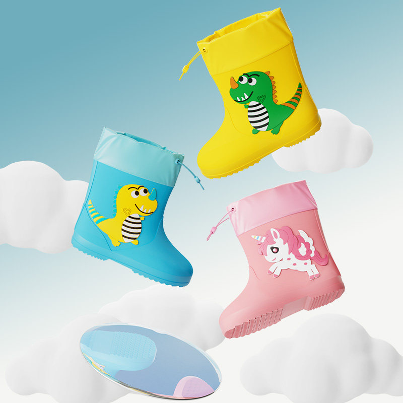 芭蕉儿童雨鞋男童宝宝防滑雨靴学生小童幼儿水鞋防水小孩胶鞋,居家日用,雨鞋/雨靴,淘宝优惠券,粉丝福利购,淘宝优惠卷