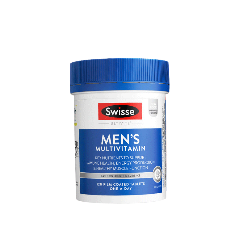 Swisse澳洲男士复合维生素120粒/60粒 28.3/27.11~28.06