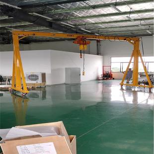 龙 升降龙门架移动式 FT5简易小型手推双柱龙门架电动升降式 可拆式