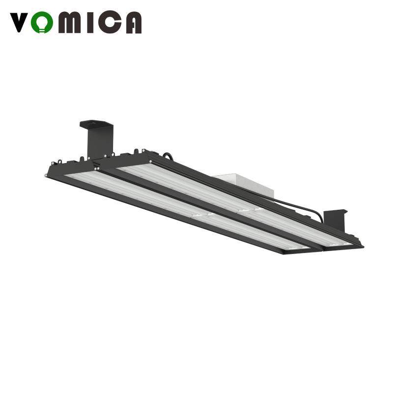 吸顶安装大功率400W线条灯线型LED工矿灯厂房车间吊灯停车场高棚