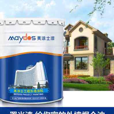 美涂士罩光漆真石漆水包砂透明防水性哑光清漆石头漆罩面漆外墙漆