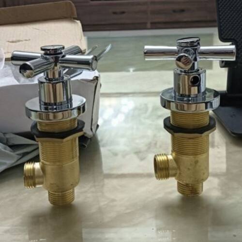分体式水龙头三件套冷热水转换阀门花洒进水转阀门开关配件分水器