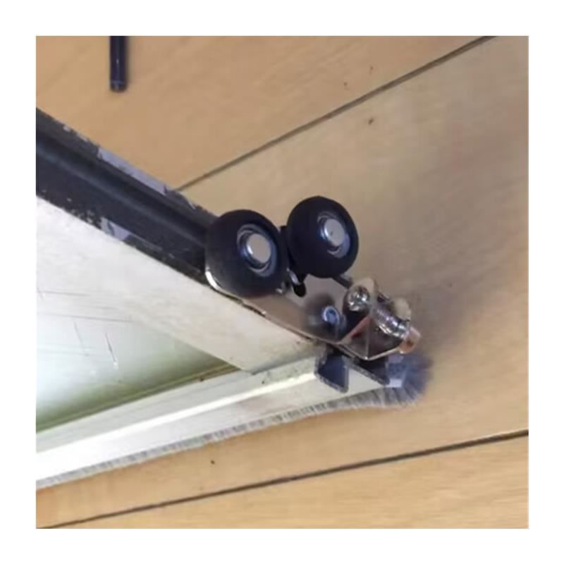 可调上轮上定位轮门轮推拉移门上滑轮衣柜门上轨道可调型滑轮侧.