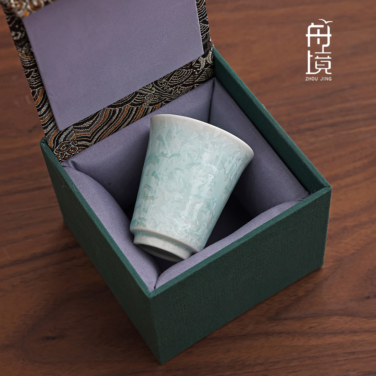 窑变结晶釉主人杯茶杯