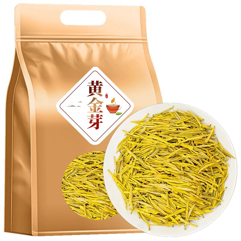 黄金芽2026新茶特级浓香型绿茶茶叶自己喝正宗白茶官方旗舰店正品