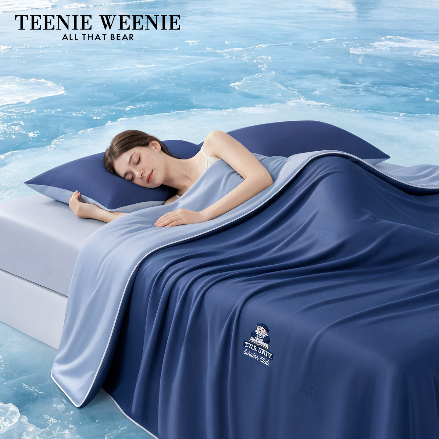 TeenieWeenie小冰皮凉感夏凉被图片