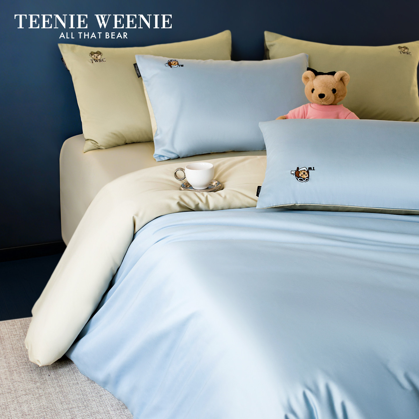 TW床上四件套全棉纯棉四季通用三件套被套床笠轻奢高端床品套件,床上用品,酒店床品套件,淘宝优惠券,粉丝福利购,淘宝优惠卷