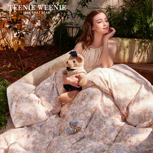 TeenieWeenie全棉双层纱四件套