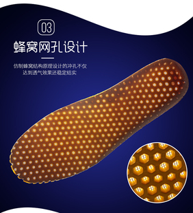 3双儿童运动鞋垫男吸汗防臭女冬季篮球透气加厚弹力跑步减震舒适