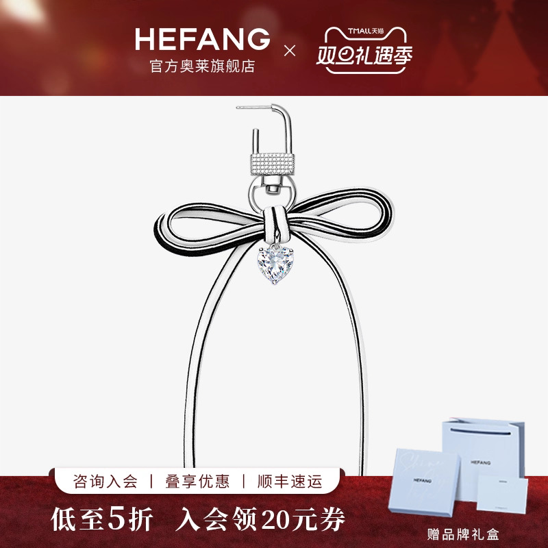 奥莱店蝴蝶结束带耳环