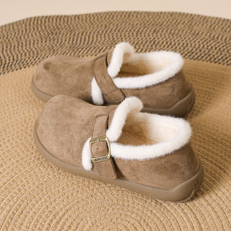 三福爆款勃肯鞋女2025新款春秋一脚蹬懒人鞋平底单鞋加绒保暖棉鞋,女鞋,勃肯鞋/软木鞋,淘宝优惠券,粉丝福利购,淘宝优惠卷