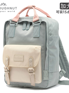 2024冬背包NX DOUGHNUT韩版甜甜圈双肩包女学生ins书包男电脑包