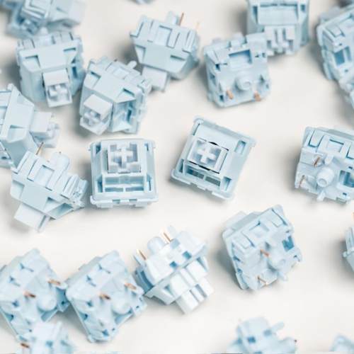 冰蓝轴 线性轻压力轴体