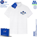 男2024新款 NASA联名小熊t恤男士 短袖 潮流速干翻领上衣 Polo衫 夏季