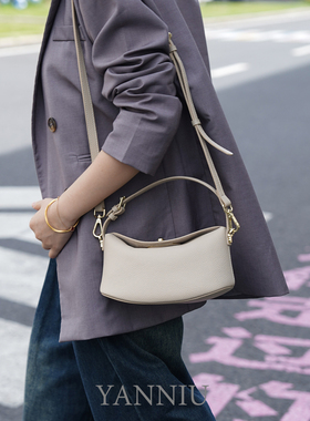 岩牛TOGO皮单肩包休闲高级感轻奢2025年新款简约女士手提斜跨包夏