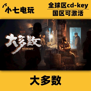 CDKey国区全球区Nobody Turnaround The 大多数激活码 Steam正版