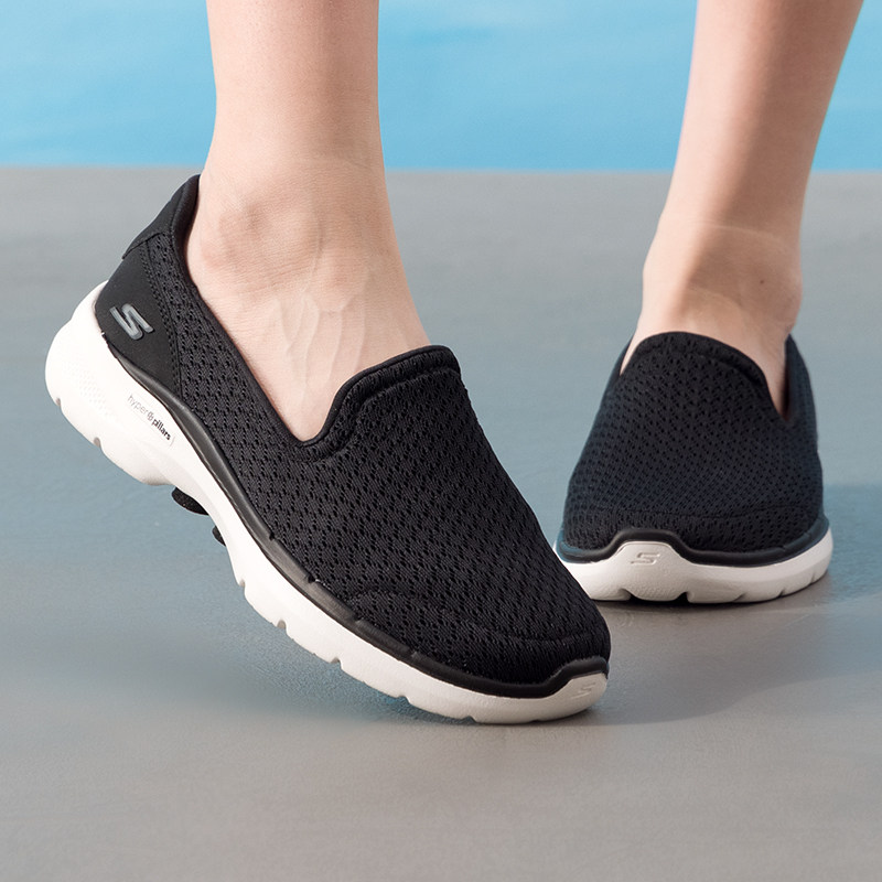 斯凯奇妈妈鞋女款透气软底健步鞋网面浅口老人鞋轻便舒适防滑,女鞋,时尚休闲鞋,淘宝优惠券,粉丝福利购,淘宝优惠卷