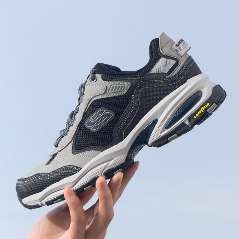 Skechers斯凯奇徒步鞋男春季新款休闲轻便透气户外时尚运动鞋,流行男鞋,时尚休闲鞋,淘宝优惠券,粉丝福利购,淘宝优惠卷