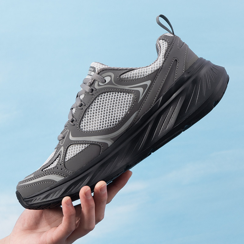 斯凯奇男鞋官方正品夏季网面透气跑步鞋运动鞋厚底增高休闲鞋,流行男鞋,时尚休闲鞋,淘宝优惠券,粉丝福利购,淘宝优惠卷