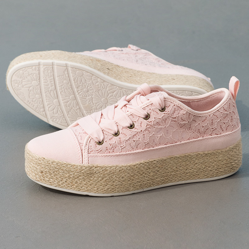 斯凯奇女鞋板鞋2026新款夏季轻便透气女士低帮休闲鞋子蕾丝帆布,女鞋,时尚休闲鞋,淘宝优惠券,粉丝福利购,淘宝优惠卷