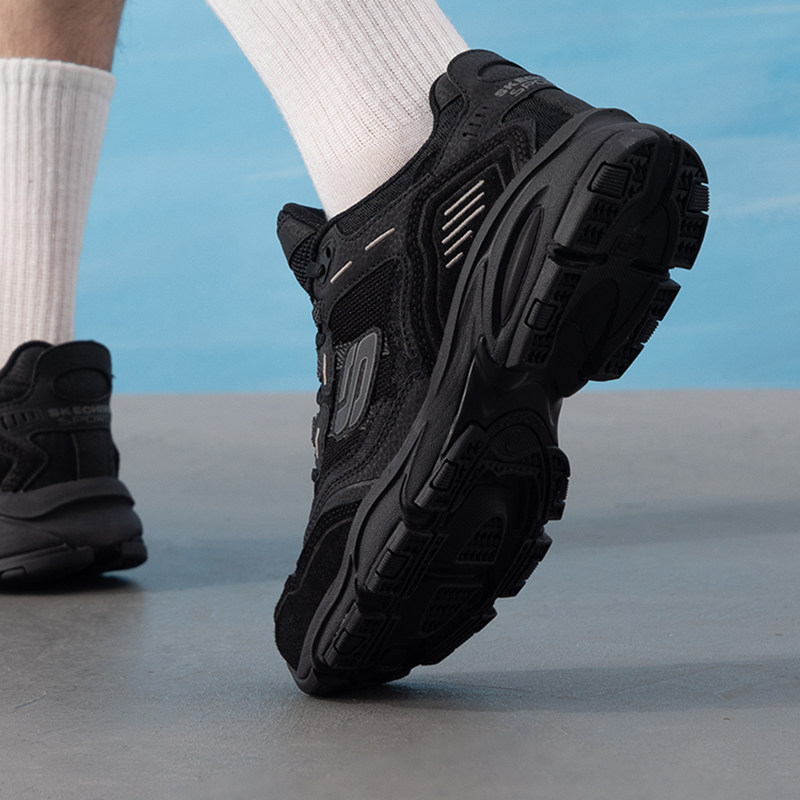 秋冬新款厚底增高老爹鞋户外登山徒步鞋黑色轻便休闲男鞋,流行男鞋,老爹鞋,淘宝优惠券,粉丝福利购,淘宝优惠卷