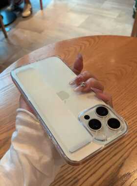 适用苹果iphone15promax手机壳腕带14promax新款2024女款15高级感plus13高端12十五白色手腕款13promax透明14