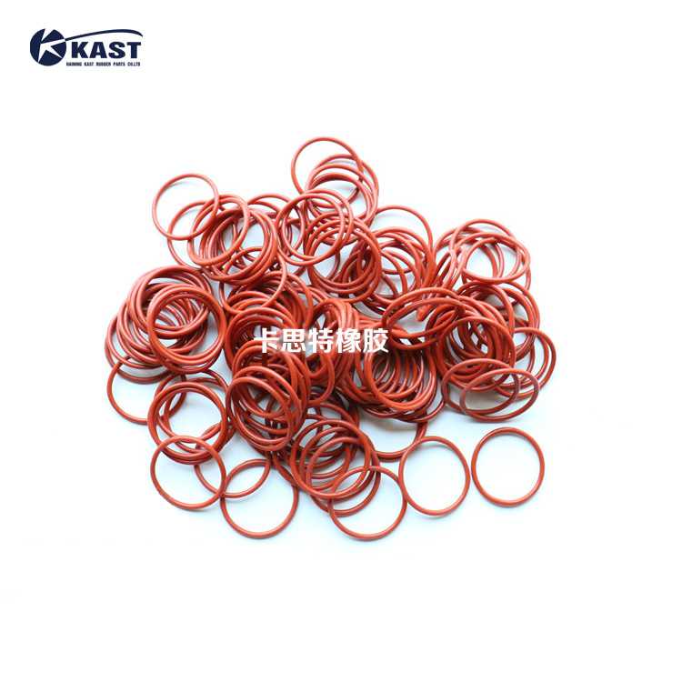 新款直销红色耐高温硅胶O型圈 外径 5/6/7/8/9/10/11/12~28 * 2 M