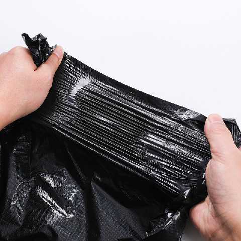 新款直销大号加厚黑色塑料袋子服装背心打包袋手提红色方便背心袋