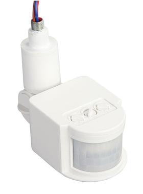 新款直销红外人体感应开关投光灯PIR低压12V可调红外人体热释感应