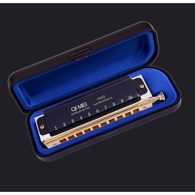 新款直销奇美牌10孔40音黑霸王方吹口半音阶口琴/半音阶口琴/奇美,乐器/吉他/钢琴/配件,口琴,淘宝优惠券,粉丝福利购,淘宝优惠卷