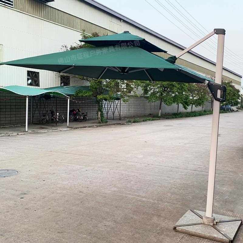 新款直销户外罗马伞广告遮阳伞庭院棚沙滩休闲台篷室外奶茶咖啡店