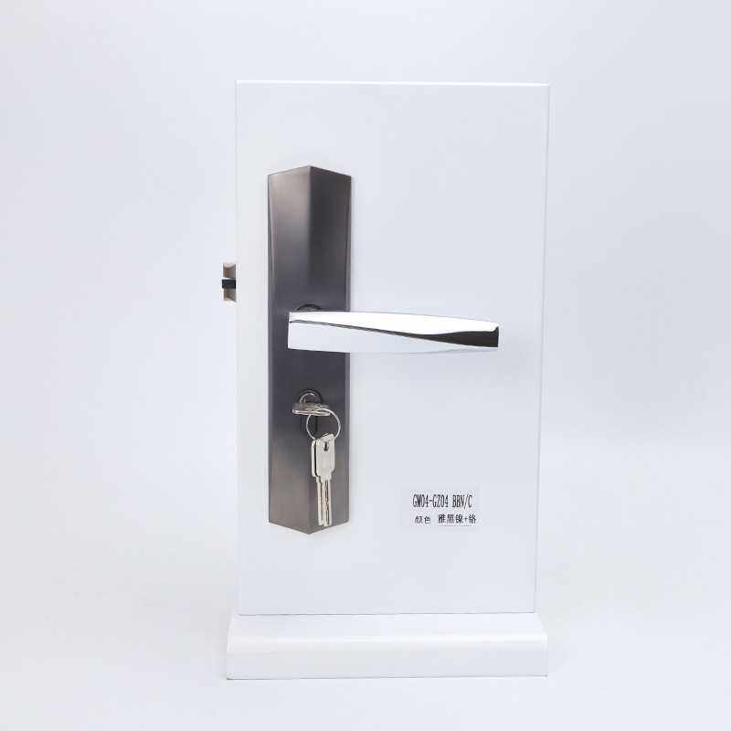 新款直销锁具简约家用门把手防盗锁通用型五金锁具锌合金欧式室内