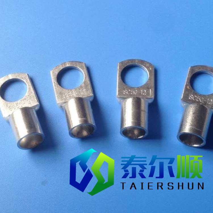 新款直销窥口铜接线端头SC4/6/10/16/25/35/50/70/95紫铜冷压接线