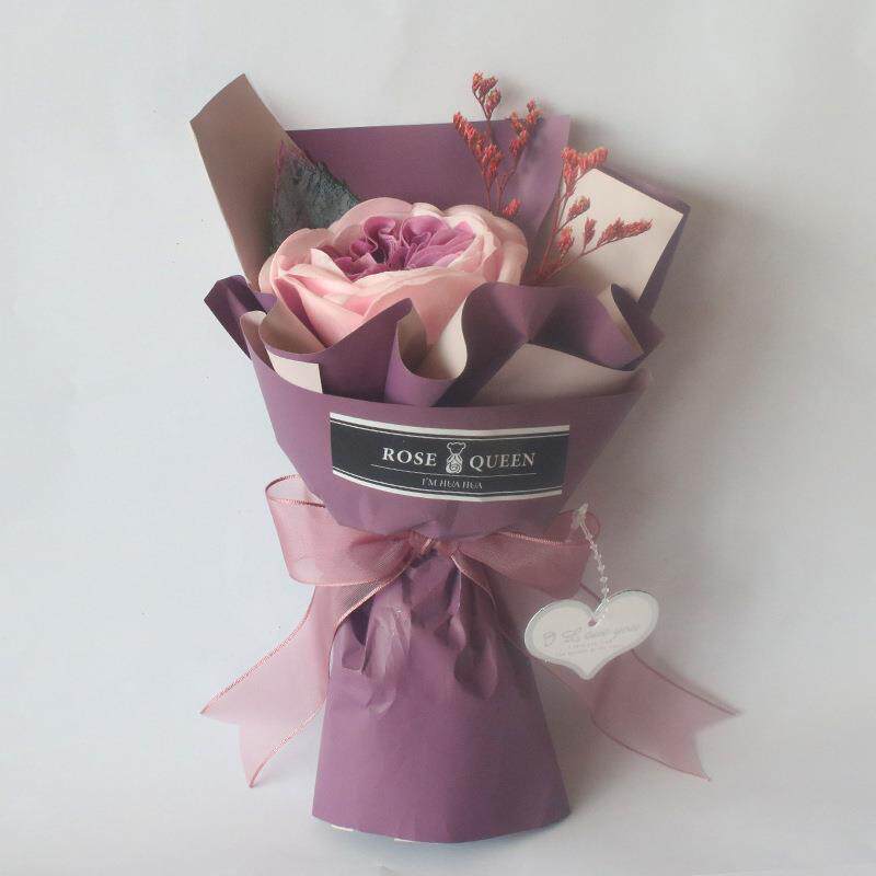 新款直销仿真花束永生玫瑰花生日情人节礼物女新奇圣诞节礼物创意